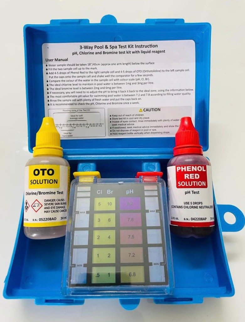 3-Way Pool & Spa Test Kit
